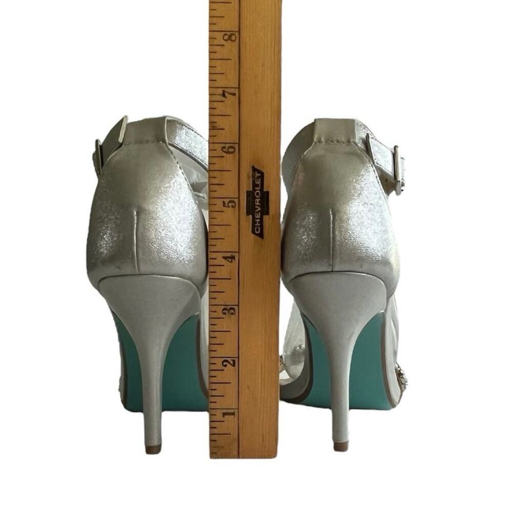 Betsey Johnson Erin jewel embellished high heel sandals for Macy's - Picture 10 of 10